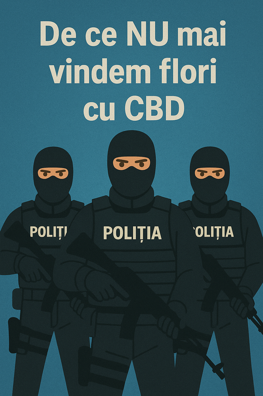 De ce NU mai vindem flori cu CBD (și de ce nici tu n-ar trebui să cumperi)