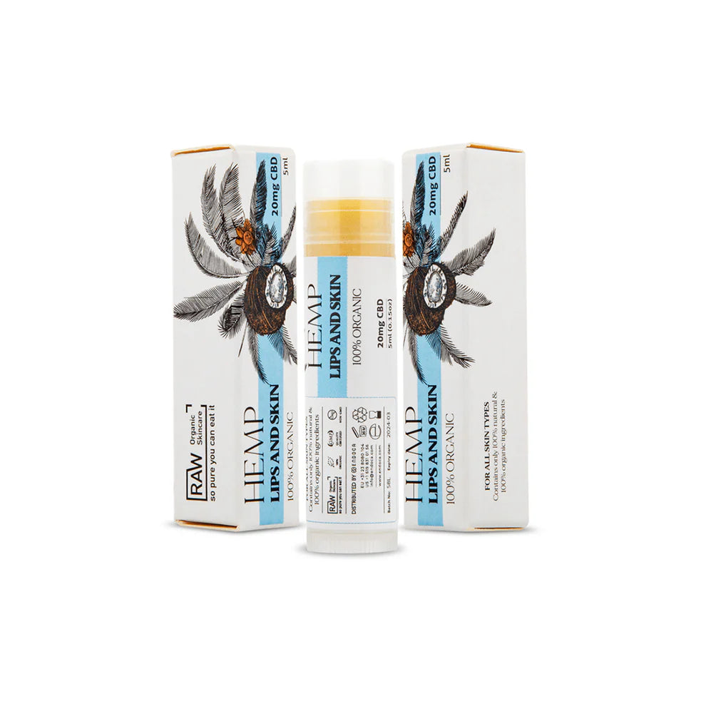 ENDOCA Balsam de buze cu CBD 5ml.