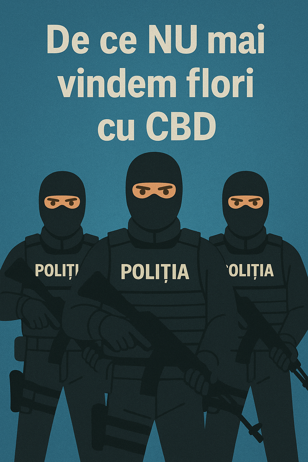 De ce NU mai vindem flori cu CBD (și de ce nici tu n-ar trebui să cumperi)