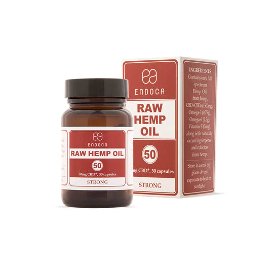 ENDOCA Capsule CBD+ RAW 1500mg