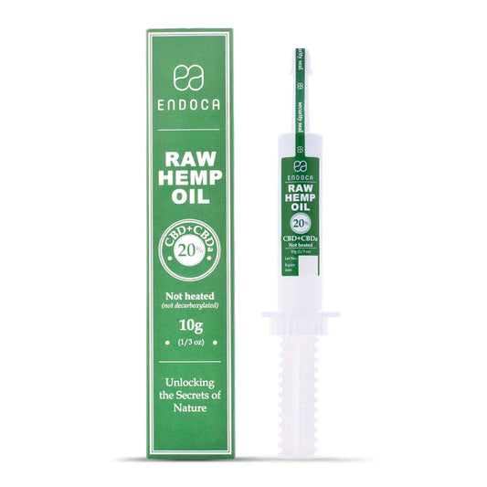 ENDOCA Pastă CBD pur 20% Presat la Rece 10ml