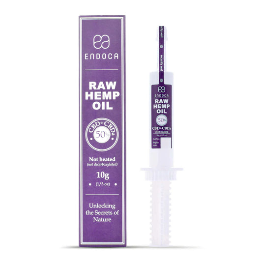 ENDOCA Pastă CBD pur 50% Presat la Rece 10ml