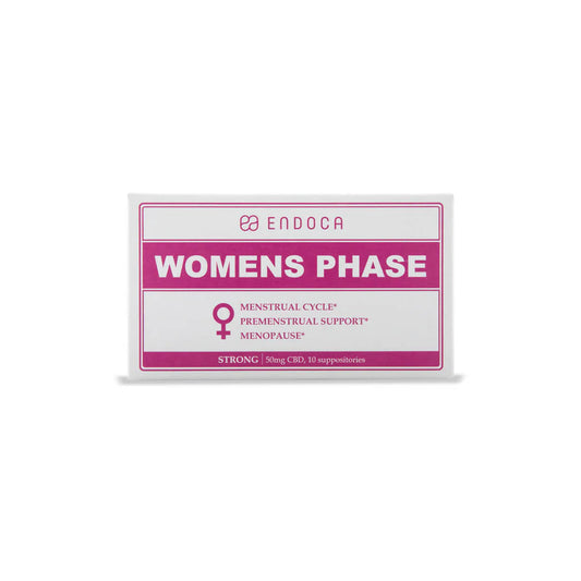 ENDOCA Supozitoare CBD pentru femei 500mg