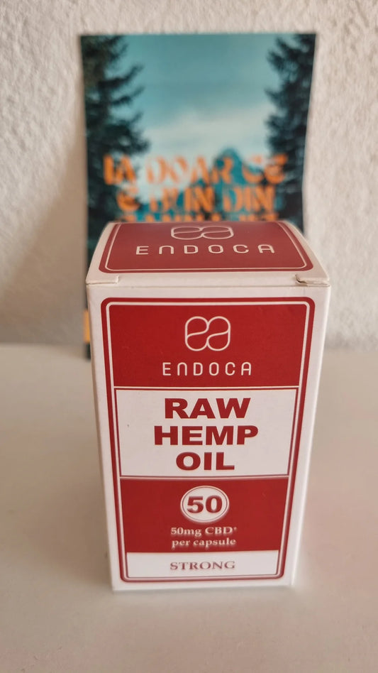 ENDOCA Capsule CBD+ RAW 1500mg