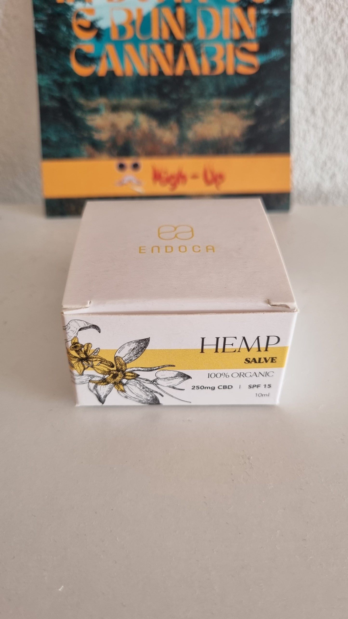 ENDOCA Unguent cu CBD pentru corp 10ml.