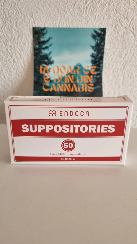 ENDOCA Supozitoare CBD 500mg