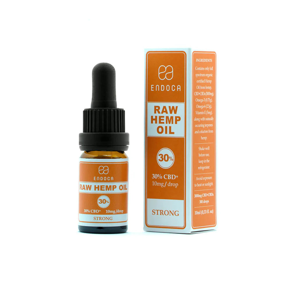 💪 Endoca – Ulei CBD Full Spectrum 30% Presat la Rece (10ml)